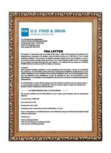 China SHANGHAI YUCHANG INDUSTRIAL CO., LIMITED certification